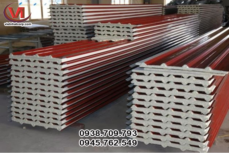 Tôn PU cách nhiệt 5 sóng
